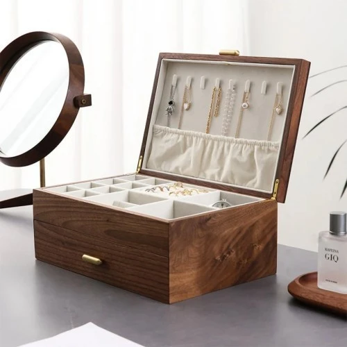 Solid Wood Jewelry Box high quality