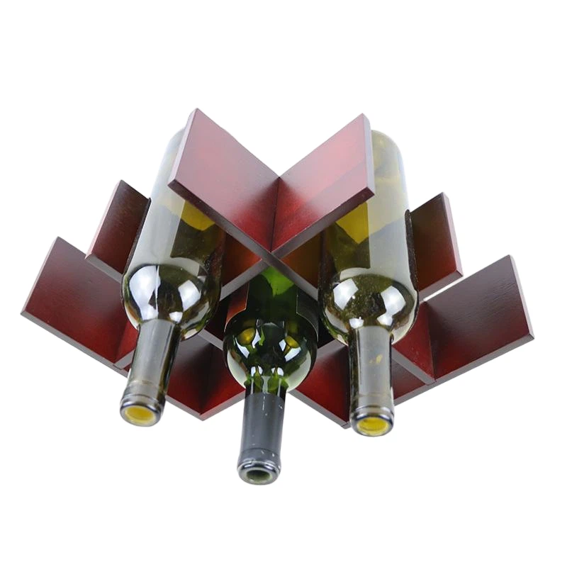 Wood Foldable Wine Rack