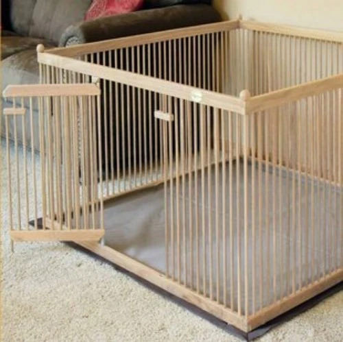 Wooden Dog Pen Indoor high quality